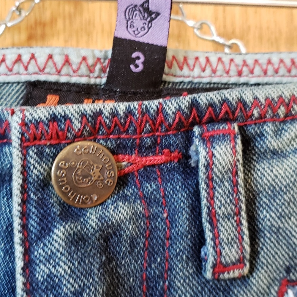 Dollhouse Fishtail Denim Maxi skirt size 3